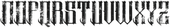 Timor Grunge otf (400) Font UPPERCASE
