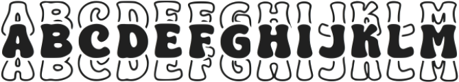 Tinline Regular otf (400) Font UPPERCASE