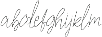 Tino Script Regular otf (400) Font LOWERCASE