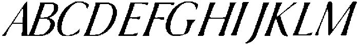 Tinsel Regular otf (400) Font UPPERCASE