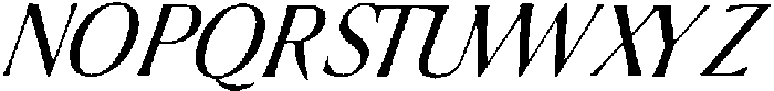 Tinsel Regular otf (400) Font UPPERCASE