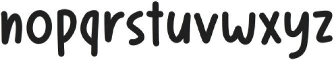 Tiny Thoughts Bold otf (700) Font LOWERCASE