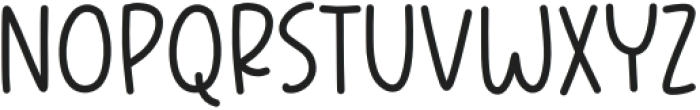 Tiny Thoughts Regular otf (400) Font UPPERCASE