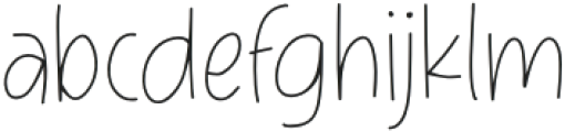 Tiny Thoughts Thin otf (100) FONT