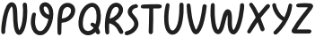 Tiny Wonders Regular otf (400) Font LOWERCASE