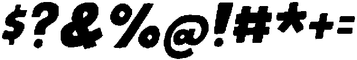 Tiny Words Italic otf (400) Font OTHER CHARS