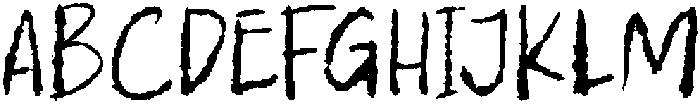 Tinyrain Regular otf (400) Font UPPERCASE