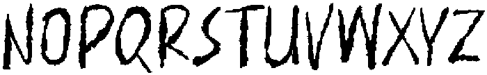 Tinyrain Regular otf (400) Font UPPERCASE
