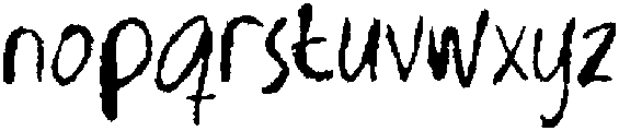 Tinyrain Regular otf (400) Font LOWERCASE