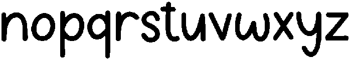 Tiramisu Regular otf (400) Font LOWERCASE