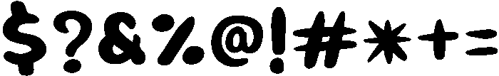 Tiramisu Regular otf (400) Font OTHER CHARS