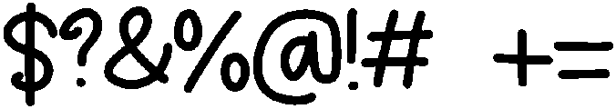 Tiramisu Regular otf (400) Font OTHER CHARS