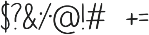 Tiramisu Regular otf (400) Font OTHER CHARS