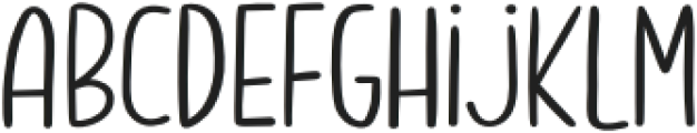 Tiramisu Regular otf (400) Font LOWERCASE