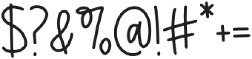 Tiramisu Sans Regular otf (400) Font OTHER CHARS