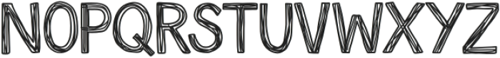 TiredClubScribble-Regular otf (400) Font UPPERCASE