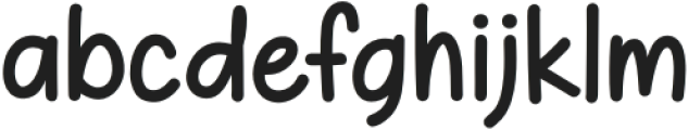 TiredLemon-Regular otf (400) Font LOWERCASE