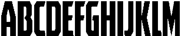 Titanline Regular otf (400) Font UPPERCASE