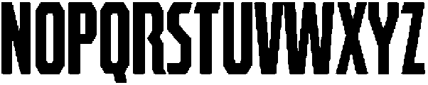Titanline Regular otf (400) Font UPPERCASE