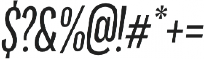Titular otf (400) Font OTHER CHARS