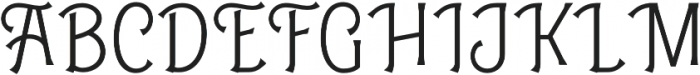 Tiverton Serif otf (400) Font UPPERCASE