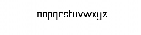 Timer Regular.otf Font LOWERCASE