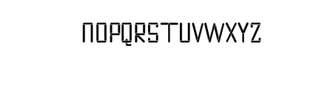 Timer Time.otf Font UPPERCASE