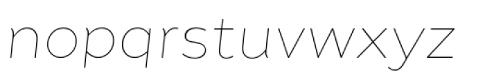 Tide Sans 100 Lil Bunny Italic Font LOWERCASE