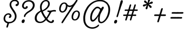 Tierra Script Regular Font OTHER CHARS