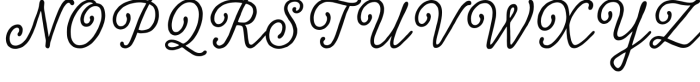 Tierra Script Regular Font UPPERCASE