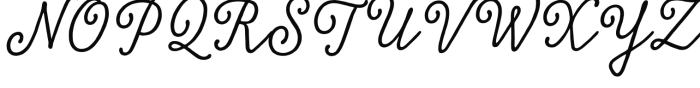 Tierra Script Salt Font UPPERCASE