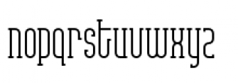 Tijuana Skinny Cowboy Font LOWERCASE