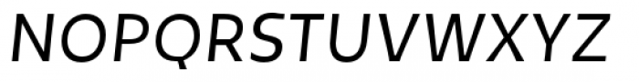 Tikal Sans Semi Bold Italic Font UPPERCASE