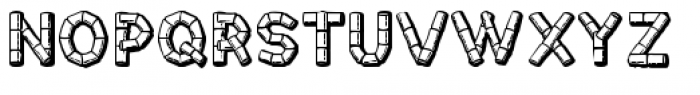 Tiki Regular Font LOWERCASE