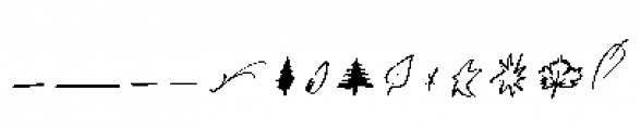 Timberline Icons Font UPPERCASE