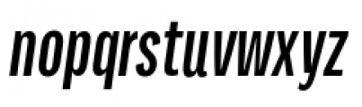 Titular Bold Italic Font LOWERCASE