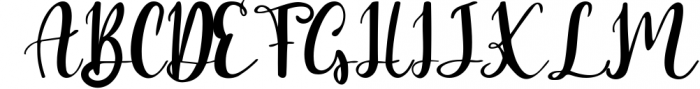 Tiffany Font UPPERCASE