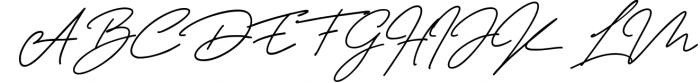 Tiffanyed Signature Collection Font UPPERCASE