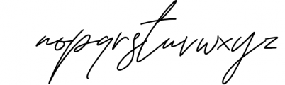Tiffanyed Signature Collection Font LOWERCASE