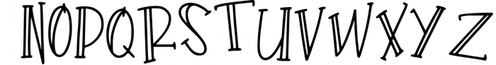 Tinker Font LOWERCASE