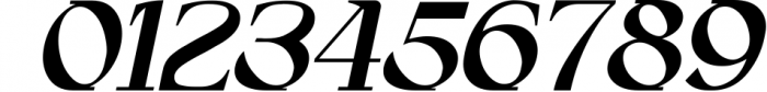 Tittowest Futuristic Serif Display 1 Font OTHER CHARS