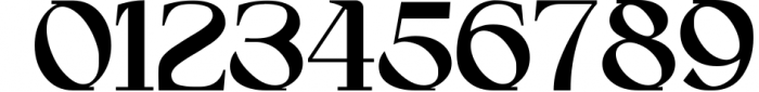 Tittowest Futuristic Serif Display Font OTHER CHARS