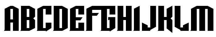 TIE-Wing Font LOWERCASE
