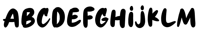 TIKTAK Font LOWERCASE