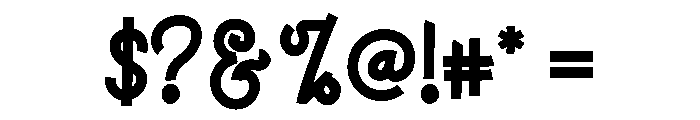 TIMETOWORKRegular Font OTHER CHARS