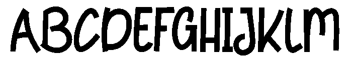 TIMETOWORKRegular Font UPPERCASE