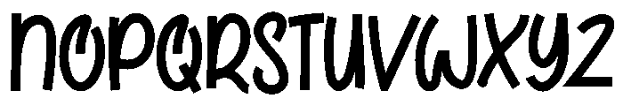 TIMETOWORKRegular Font UPPERCASE