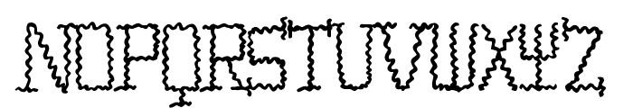 TIRITONA REGULAR Font LOWERCASE