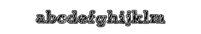 Tigerian Font LOWERCASE