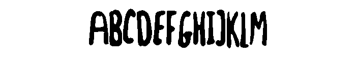 TightScript Font UPPERCASE